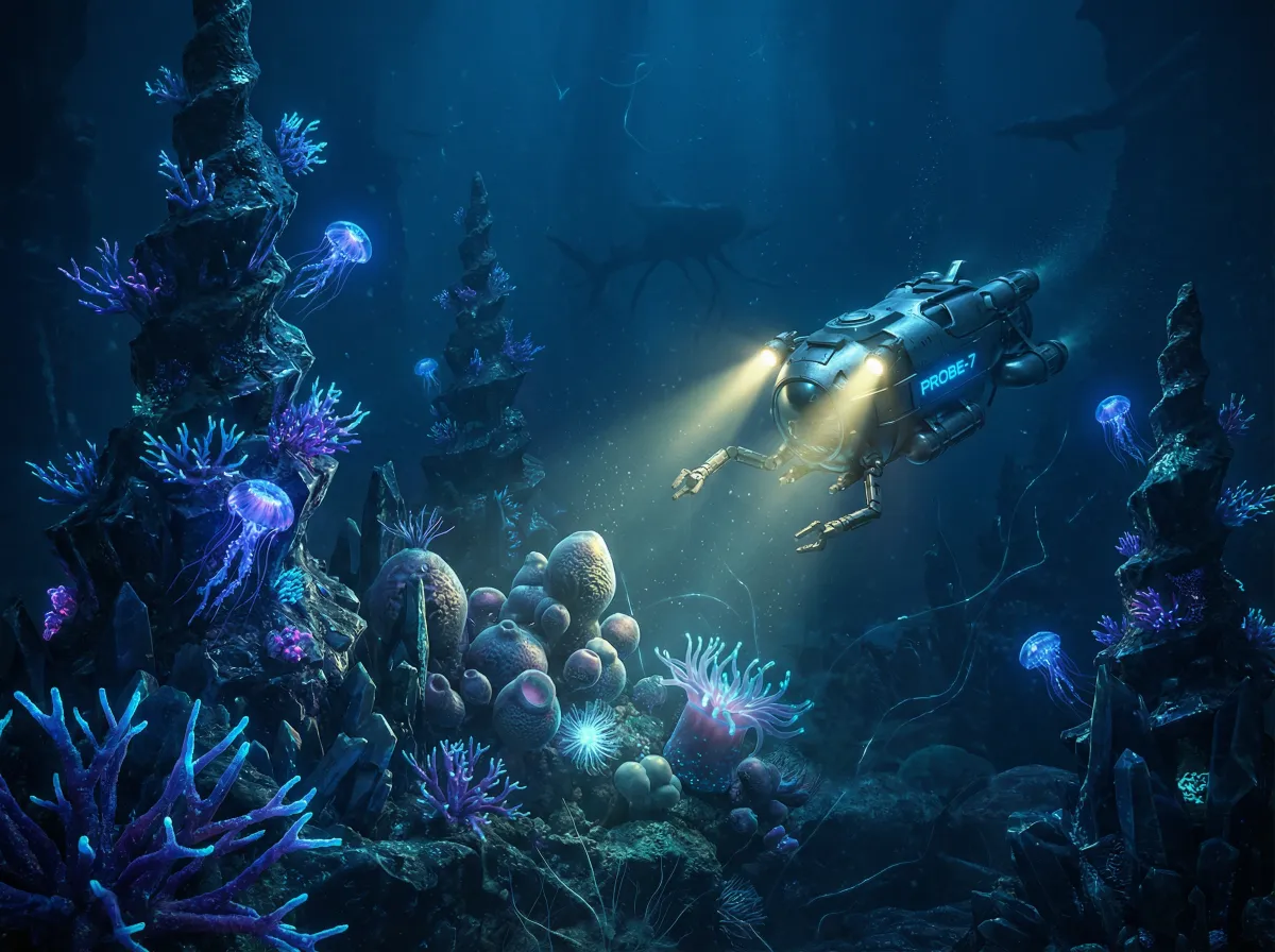 深海海沟探测器搜索 - 绿帽子
